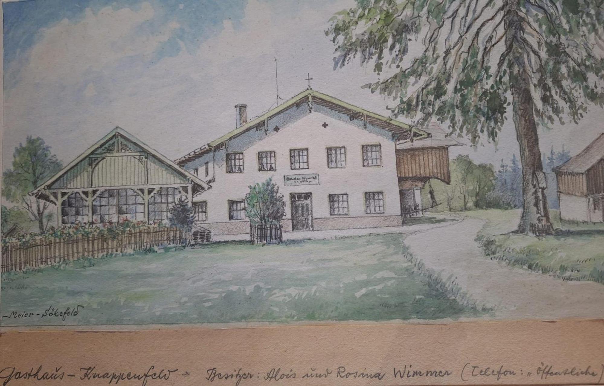 סייגסדורף Ferienwohnung Am Wirtshof מראה חיצוני תמונה